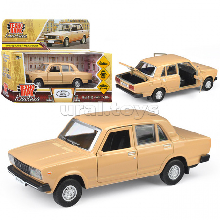 Машина металл LADA 2105 Бежевая